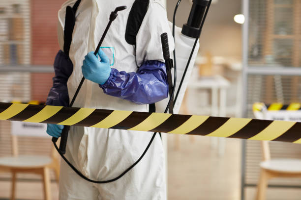 Professional Hoarding Cleanup technician working in Littleton, NH